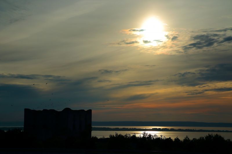 himmel, horisont, solnedgang, hav, solopgang, Sol