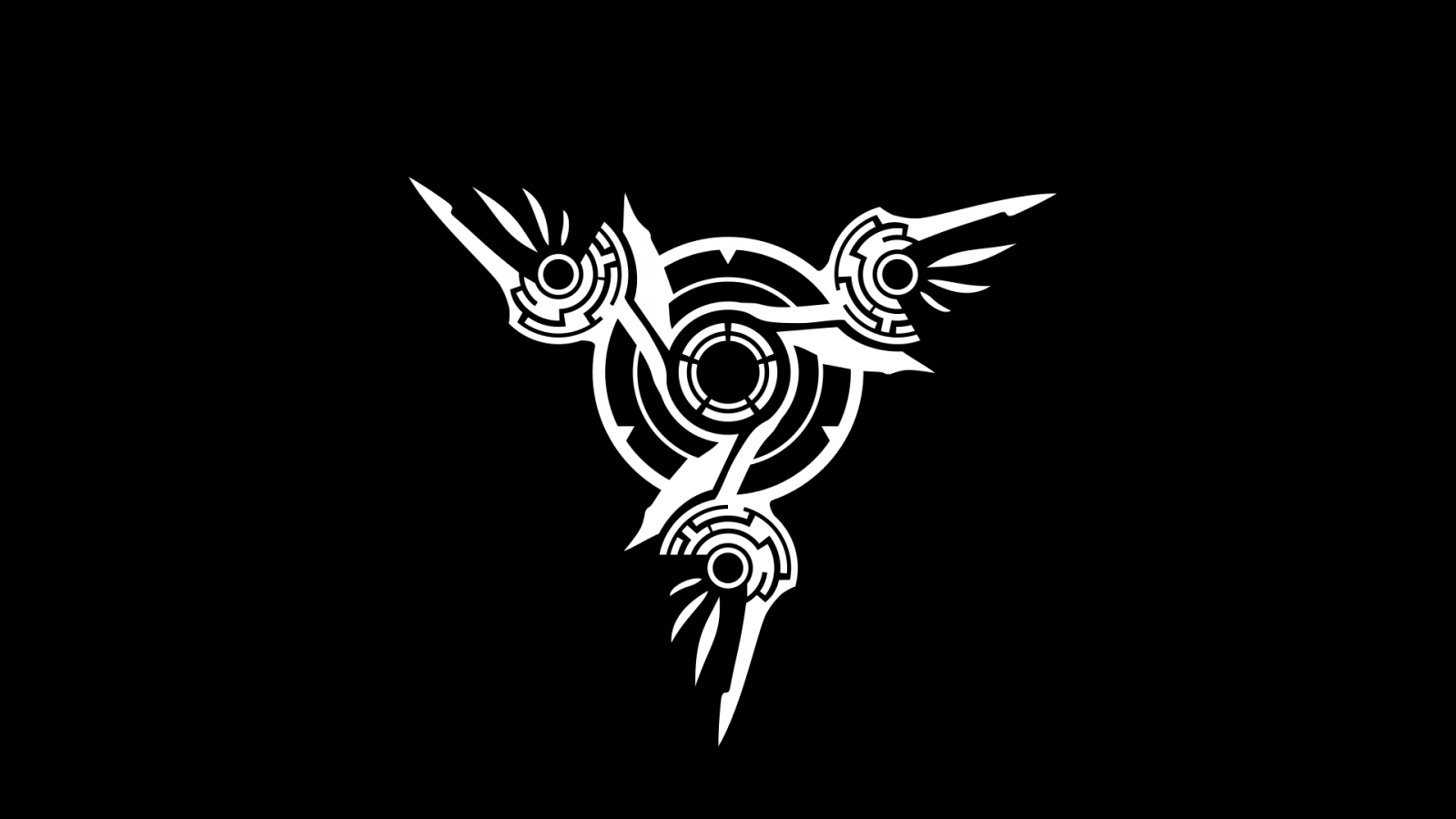 nero, sfondo semplice, astratto, minimalismo