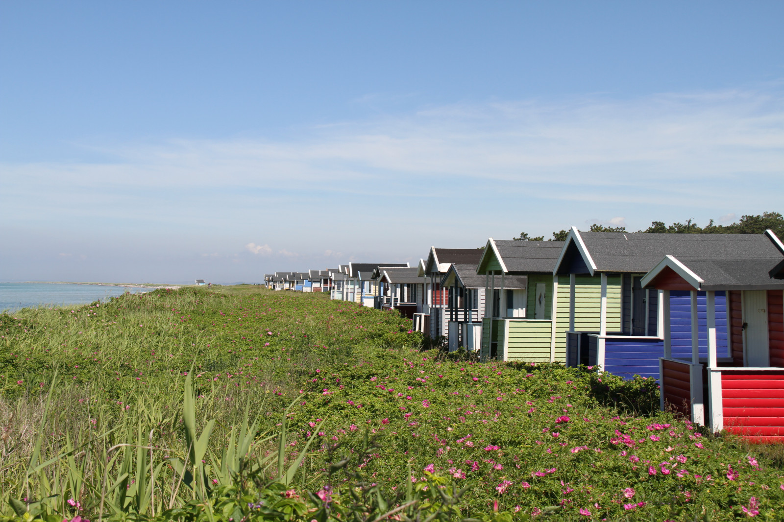 Wallpaper sea, bay, shore, beach, coast, walkway, cottage, vacation