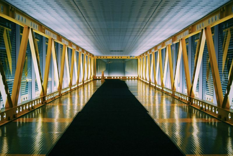 architektura, struktura, odraz, symetrie, voda, fixed link