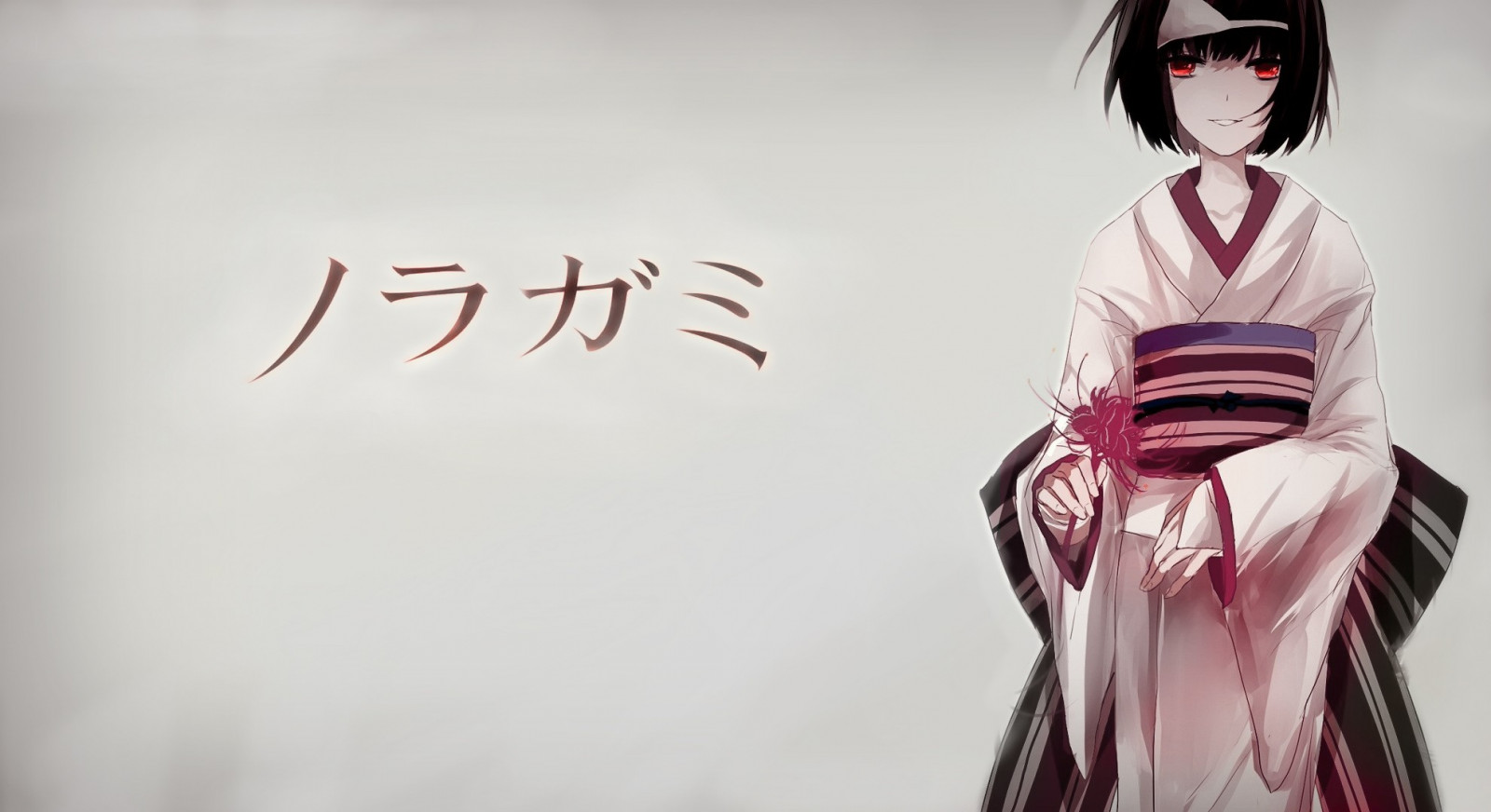 hvid, illustration, anime, Anime piger, rød, mode, lyserød, kimono, Noragami, Nora Noragami, tøj, KUNST, kvinde, kostume