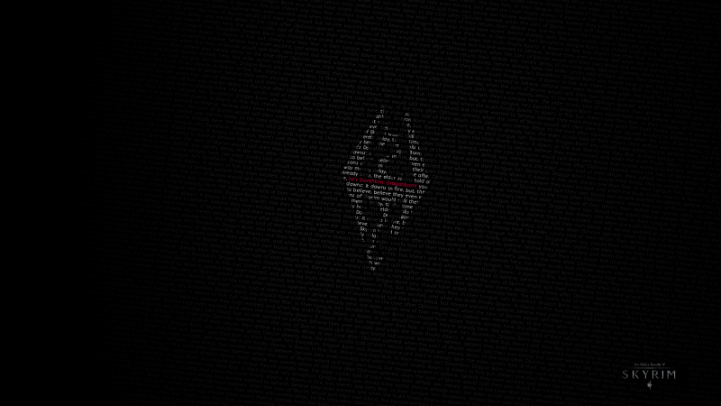 siyah, logo, The Elder Scrolls V: Skyrim, karanlık, daire, marka siyah, logo, The Elder Scrolls V: Skyrim, karanlık, daire, marka