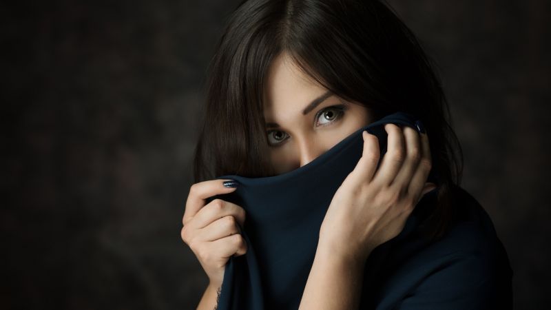 bruneta, zelené oči, ženy, model, portrét, dlouhé vlasy bruneta, zelené oči, ženy, model, portrét, dlouhé vlasy