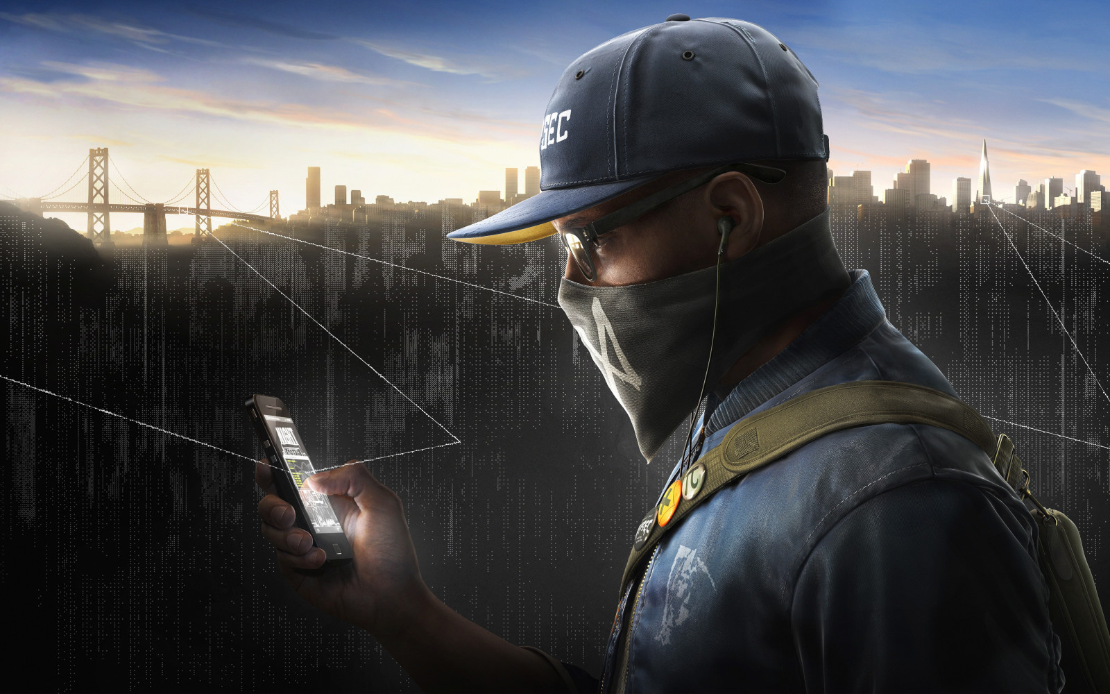 videohry, Ubisoft, Watch Dogs 2, Marcus Holloway, Snímek obrazovky, Atmosféra Země