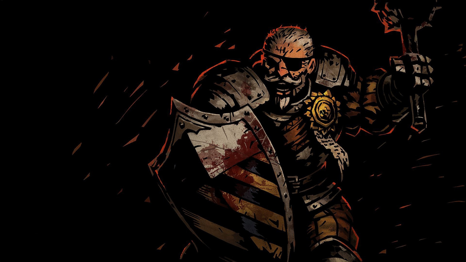 1920x1080 px, มืด, Darkest Dungeon, ชายที่อ้อมแขน, วีดีโอเกมส์