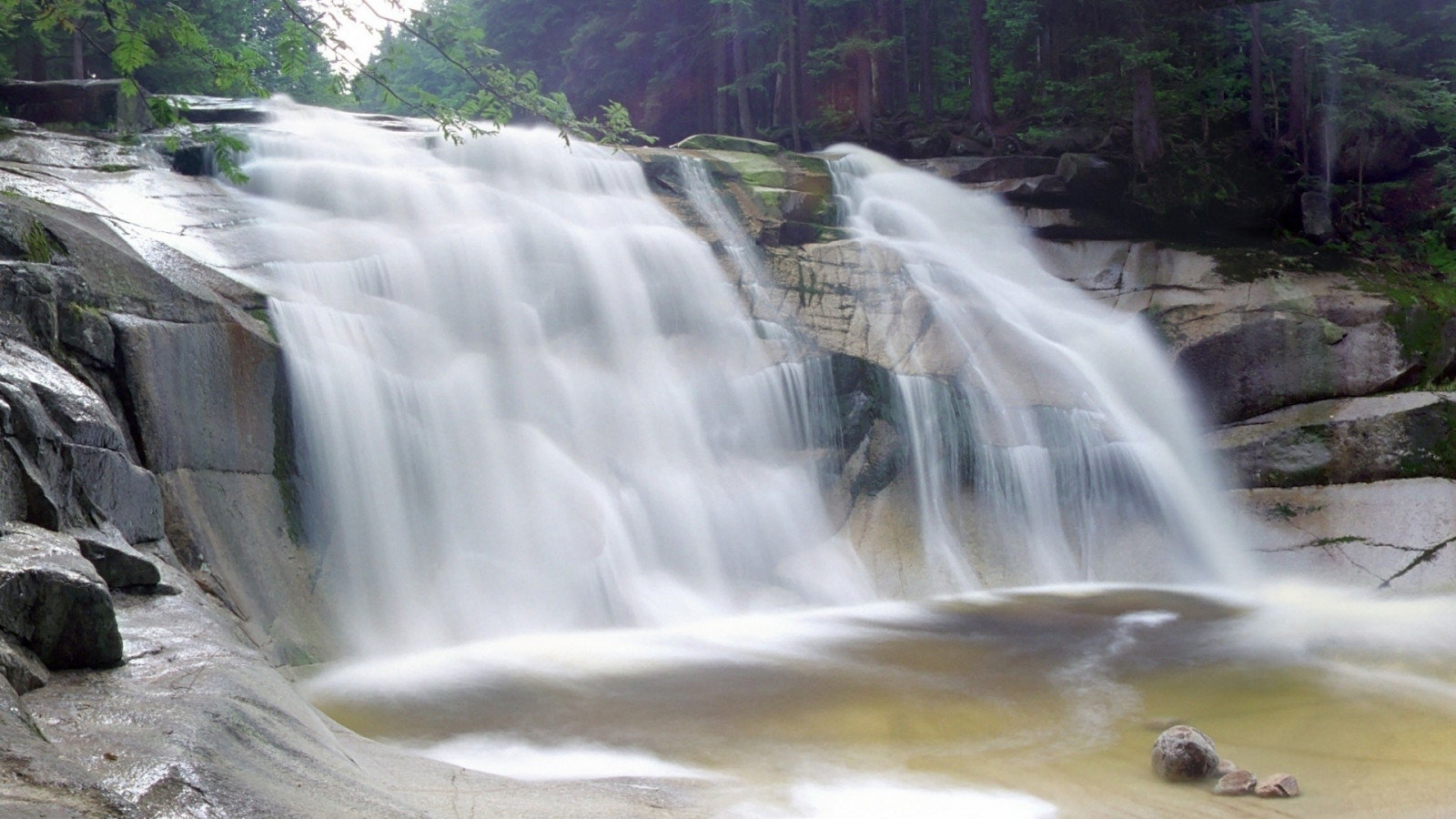 krajina, vodopád, voda, Příroda, řeka, proud, vodní tok, Rychlý, Wasserfall, tělo z vody, vodní prvek