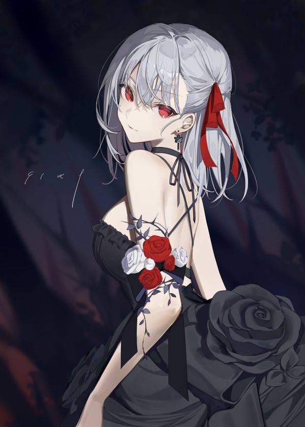 anime girls,illustration,artwork,Matou Sakura,Fate Stay Night,short hair