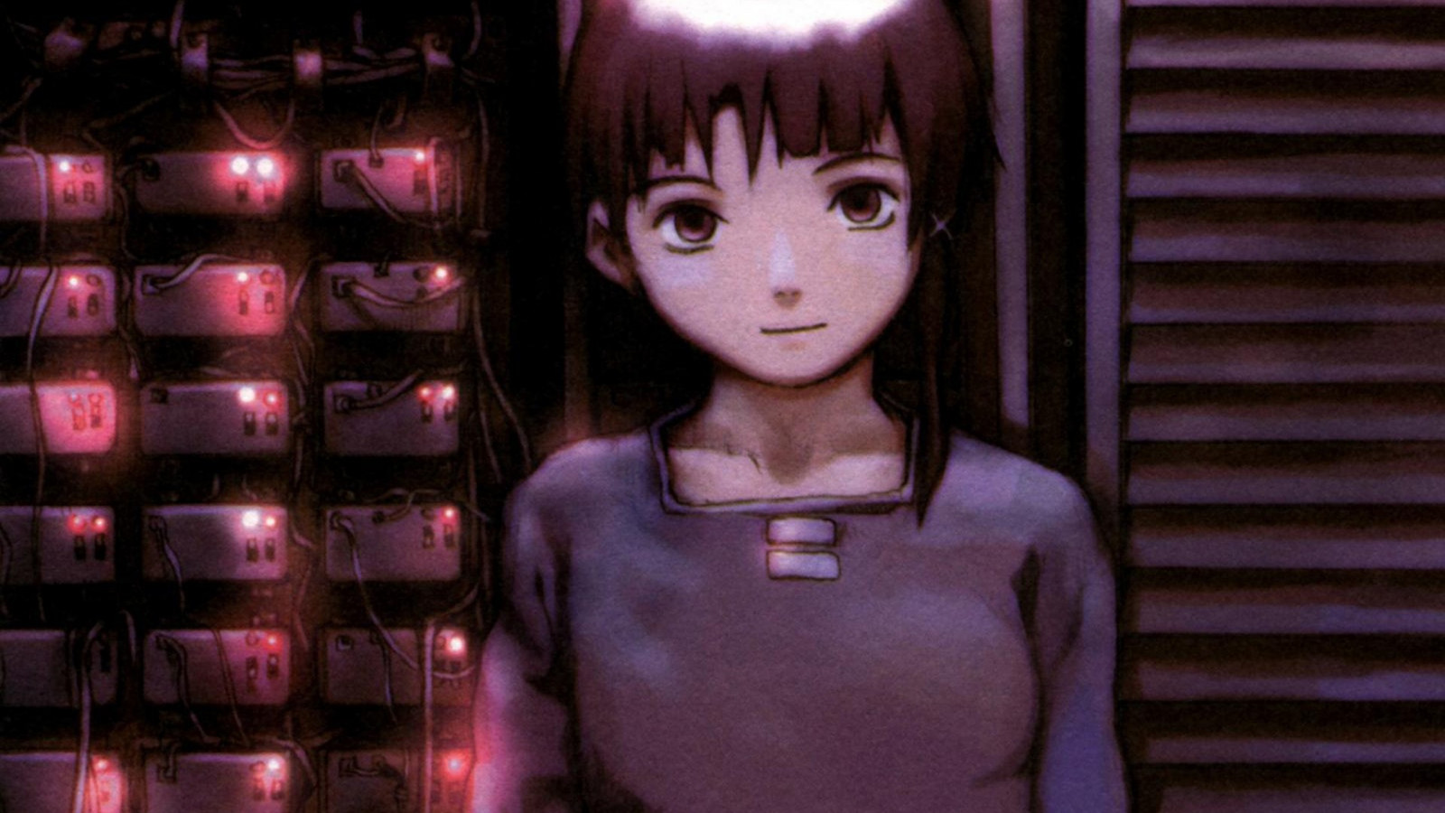 anime, anime dívky, Serial Experiments Lain, Lain Iwakura, oko, obraz, Snímek obrazovky