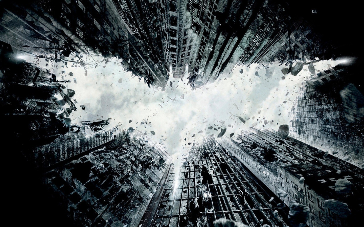 slunečnímu záření, černobílý, noc, sníh, zima, Bat-man, světlo, tma, Snímek obrazovky, 1440x900 px, počítač tapeta, Černý a bílý, monochromatické fotografování