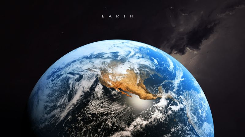 digital art, space, artwork, typography, planet, Earth digital art, space, artwork, typography, planet, Earth