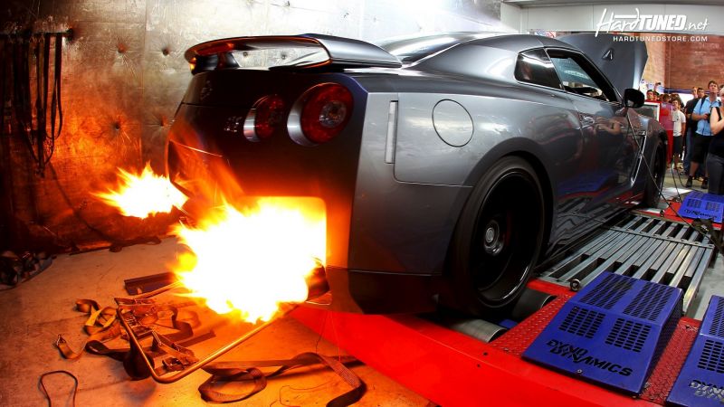 автомобиль, Огонь, Тюнинг, Nissan GT R, средство передвижения, спортивная машина автомобиль, Огонь, Тюнинг, Nissan GT R, средство передвижения, спортивная машина