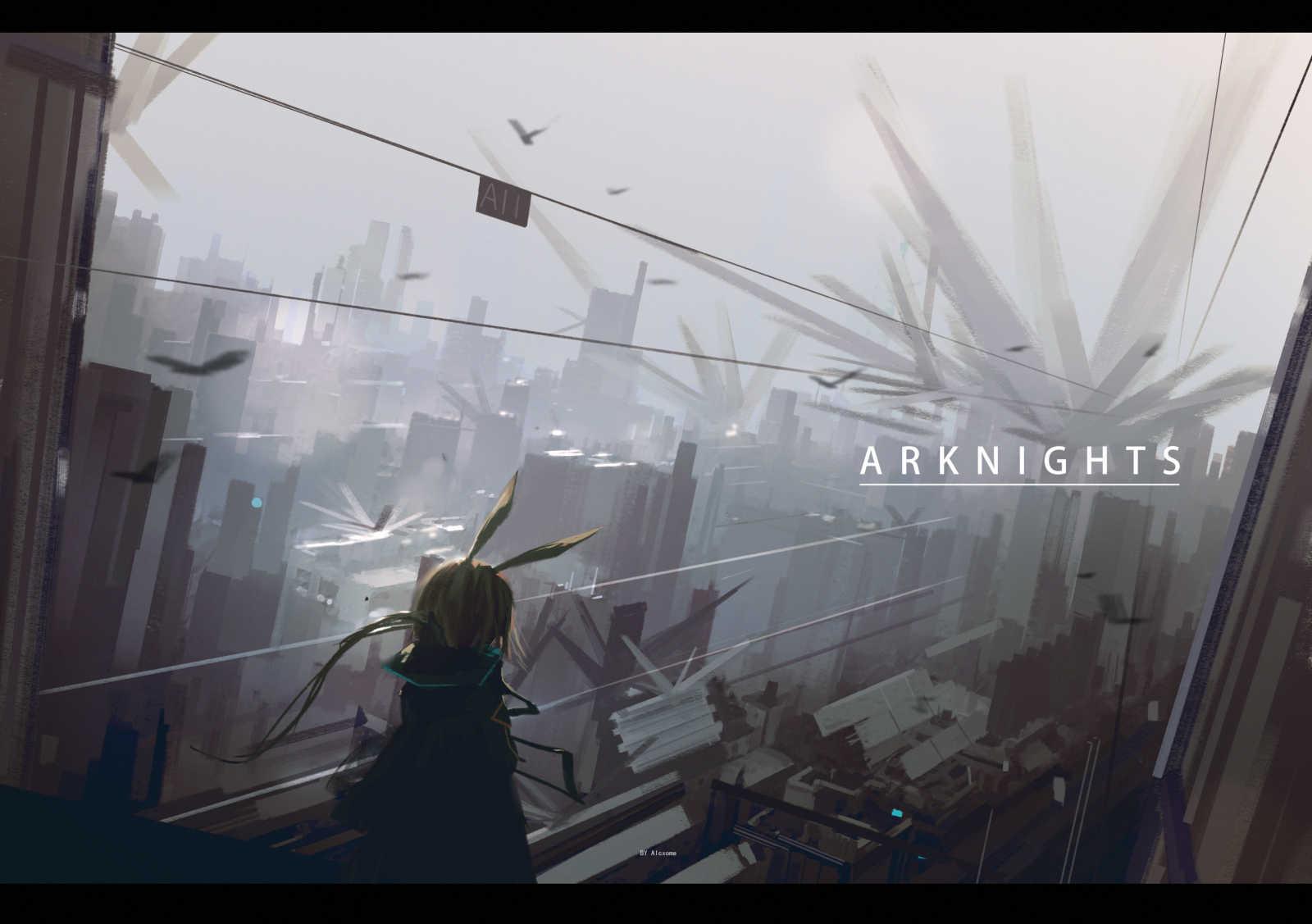 anime, anime girls, Arknights, Alcxome, Amiya Arknights