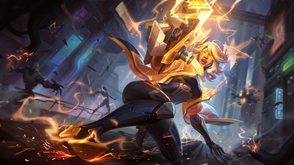 digital art,PROJECT League of Legends,League of Legends,League of Legends Wild Rift,Riot Games,GZG
