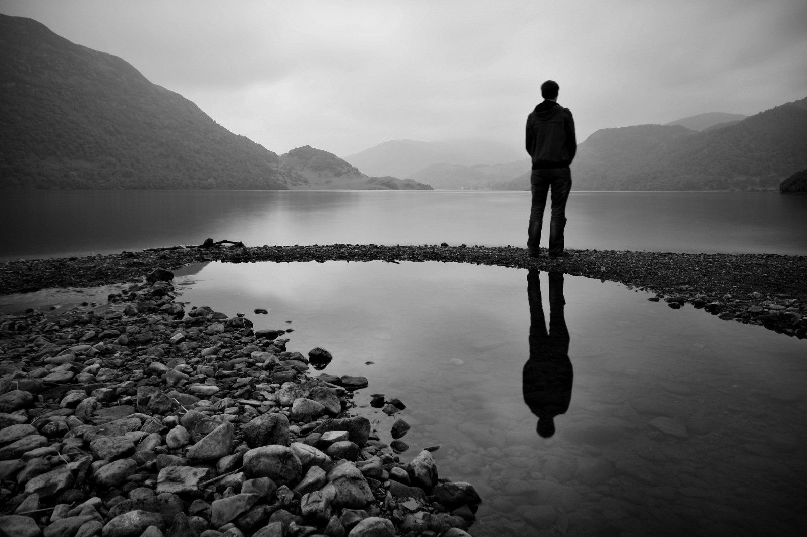 park, Spojené království, cestovat, světlo, stín, Anglie, mrak, bílý, jezero, Černá, hory, západ, odraz, Angličtina, silueta, červen, Skála, Kánon, odrazy, temný, krajina, jaro, ještě pořád, scenérie, skály, dlouho, expozice, náladový, Británie, bratr, okres, daniel, sjednocený, skvělý, Severní, jezírka, Lake District, sigma, Království, oblázky, uklidnit, národní, pobřeží, Cumbria, watson, Klid, britský, klidný, Lakeland, ullswater, 450D