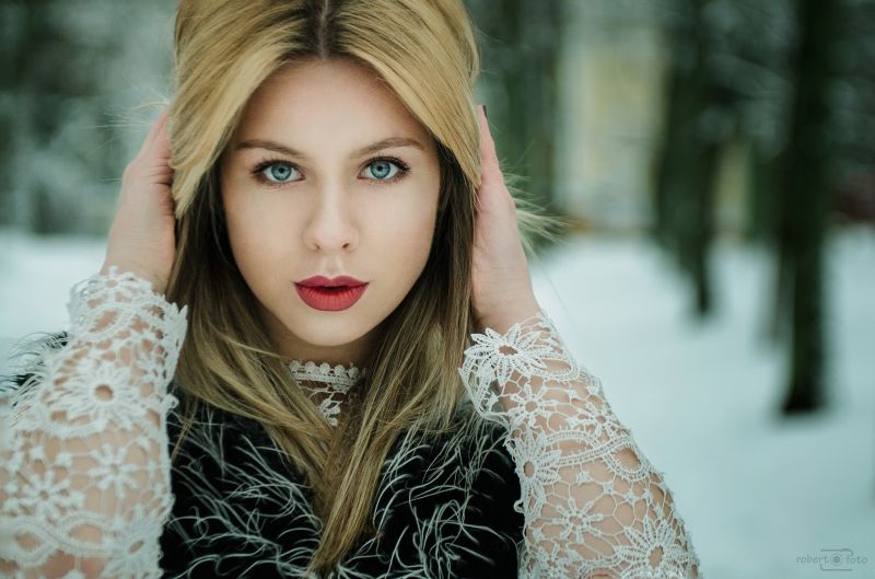 tvář, ženy, model, portrét, blondýnka, hloubka pole