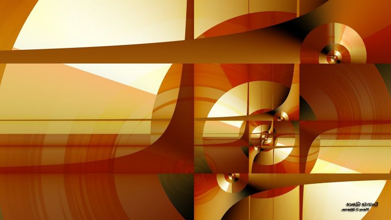 abstraktní, Červené, symetrie, oranžový, žlutý, Vzhled interiéru abstraktní, Červené, symetrie, oranžový, žlutý, Vzhled interiéru