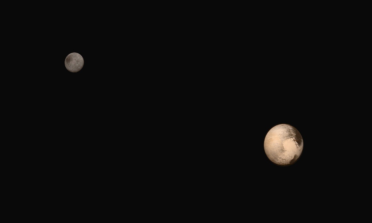 1280x768 px, astronomie, Caronte, Charon, Sluneční Soustava, prostor