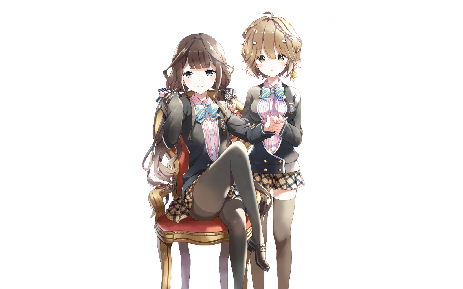 Masamune kun ne pomsta, anime dívky, Adagaki Aki, Yoshino Koiwai