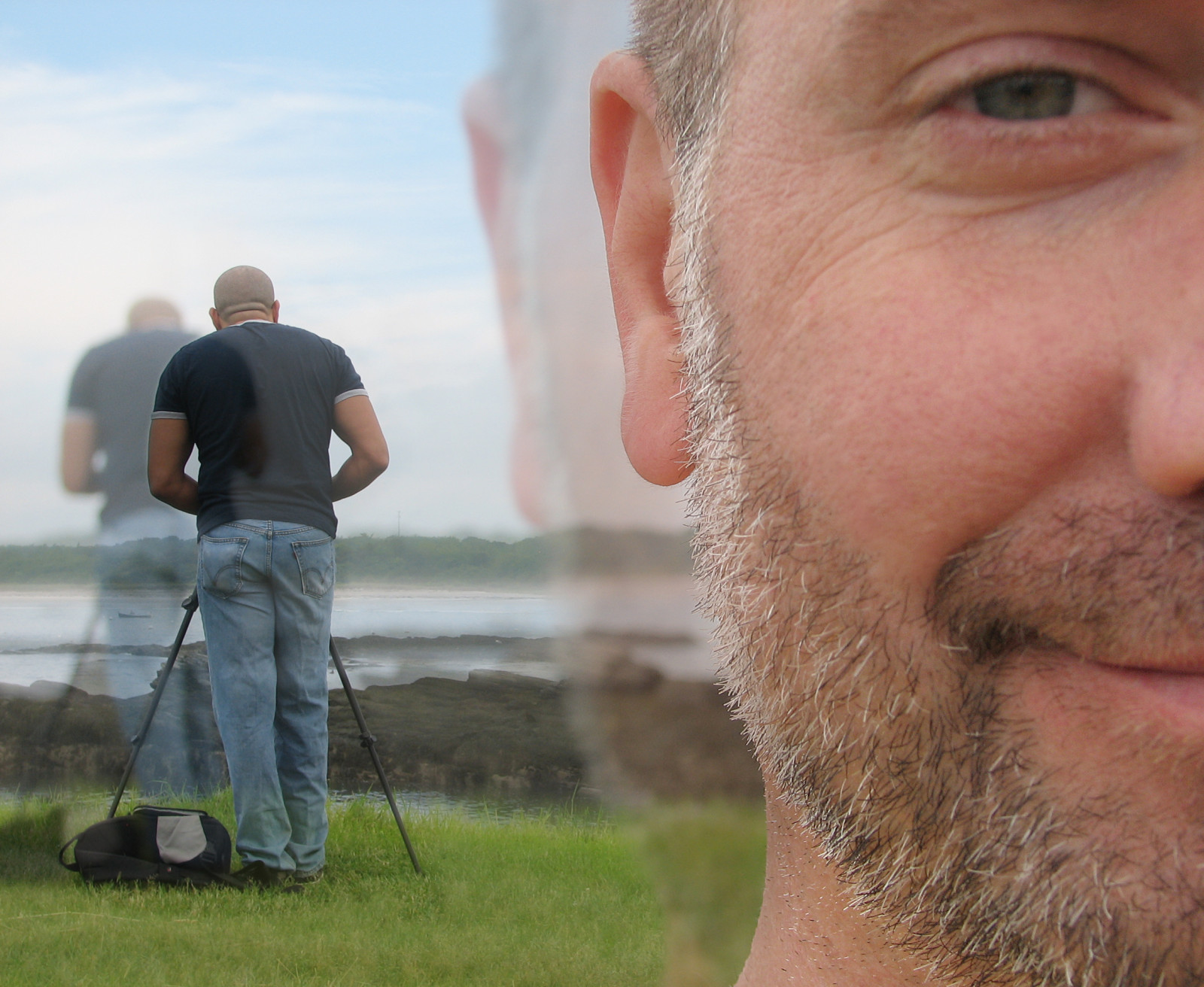 muž, vousy, tráva, vousy, brada, mužský, nebe, rostlina, voda, zábava, starší občan, rekreace, dovolená