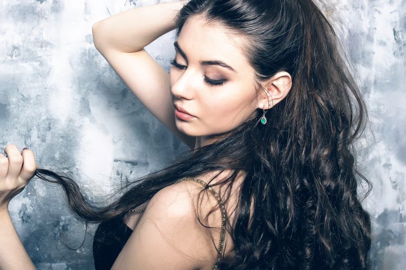 tvář, ženy, model, portrét, dlouhé vlasy, fotografování tvář, ženy, model, portrét, dlouhé vlasy, fotografování