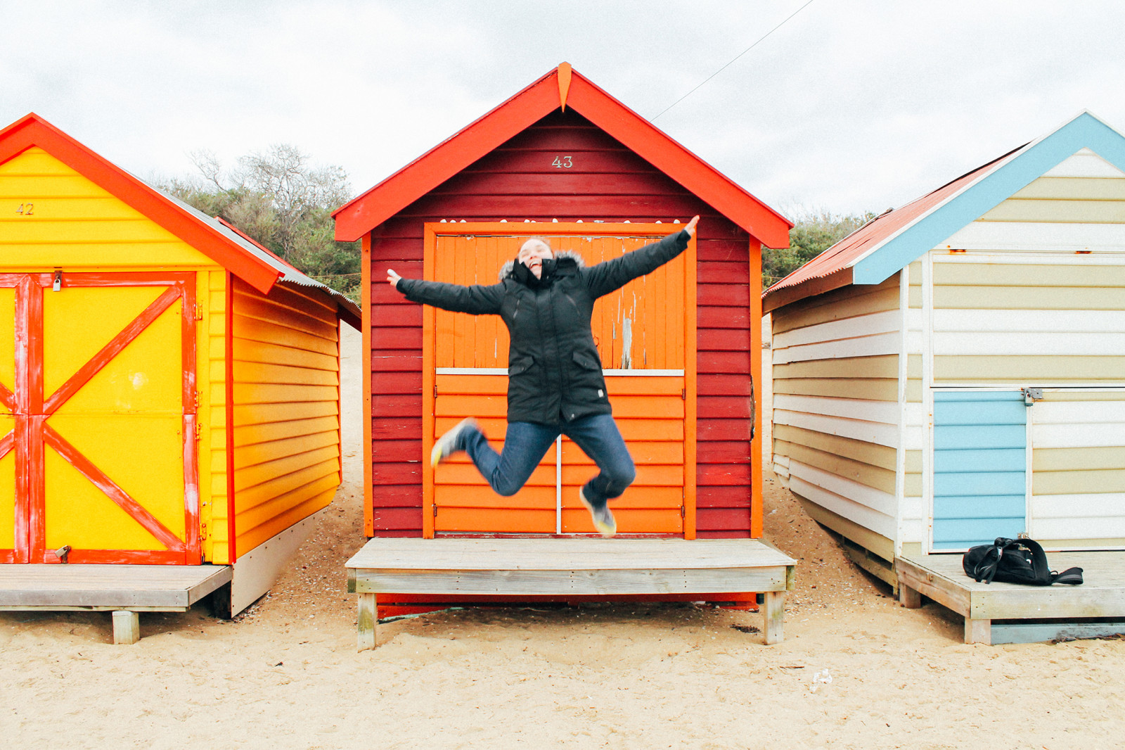 budova, pláž, dřevo, chata, zatažený, Austrálie, Přátelé, Victoria, hrát si, Melbourne, Brighton, pláže, kůlna, domů, Svatý, Kilda, outdoor struktura, srub