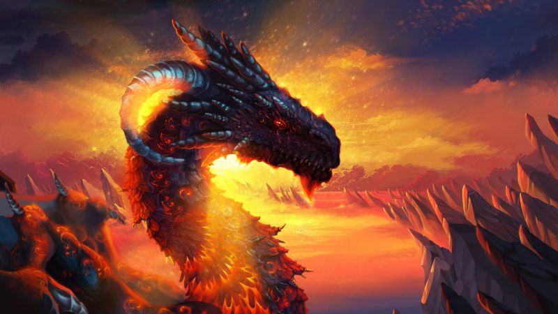 1920x1080 px, umělecká díla, fantasy umění, kouzlo, Koncepce umění, drak 1920x1080 px, umělecká díla, fantasy umění, kouzlo, Koncepce umění, drak