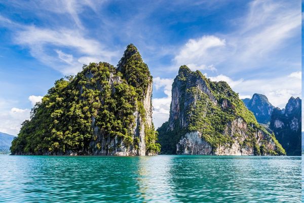 cliff, clouds, island, landscape, limestone, 1500x1000 px