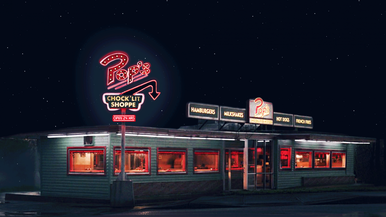 Wallpaper Riverdale Pop Tate S Chock Lit Shoppe 1945x1094 Victorkmr 1868287 Hd Wallpapers Wallhere
