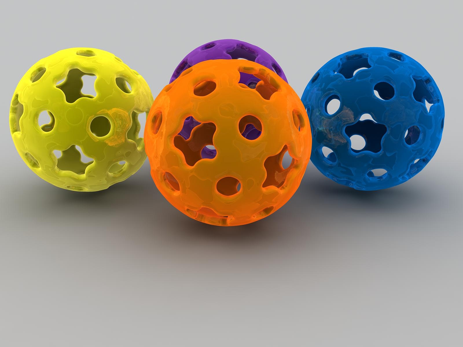 Wallpaper : balls, shapes, colorful, stars, figure 1600x1200 - - 731317 ...