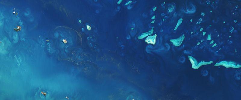 space, blue, ultrawide, underwater, computer wallpaper, marine biology space, blue, ultrawide, underwater, computer wallpaper, marine biology