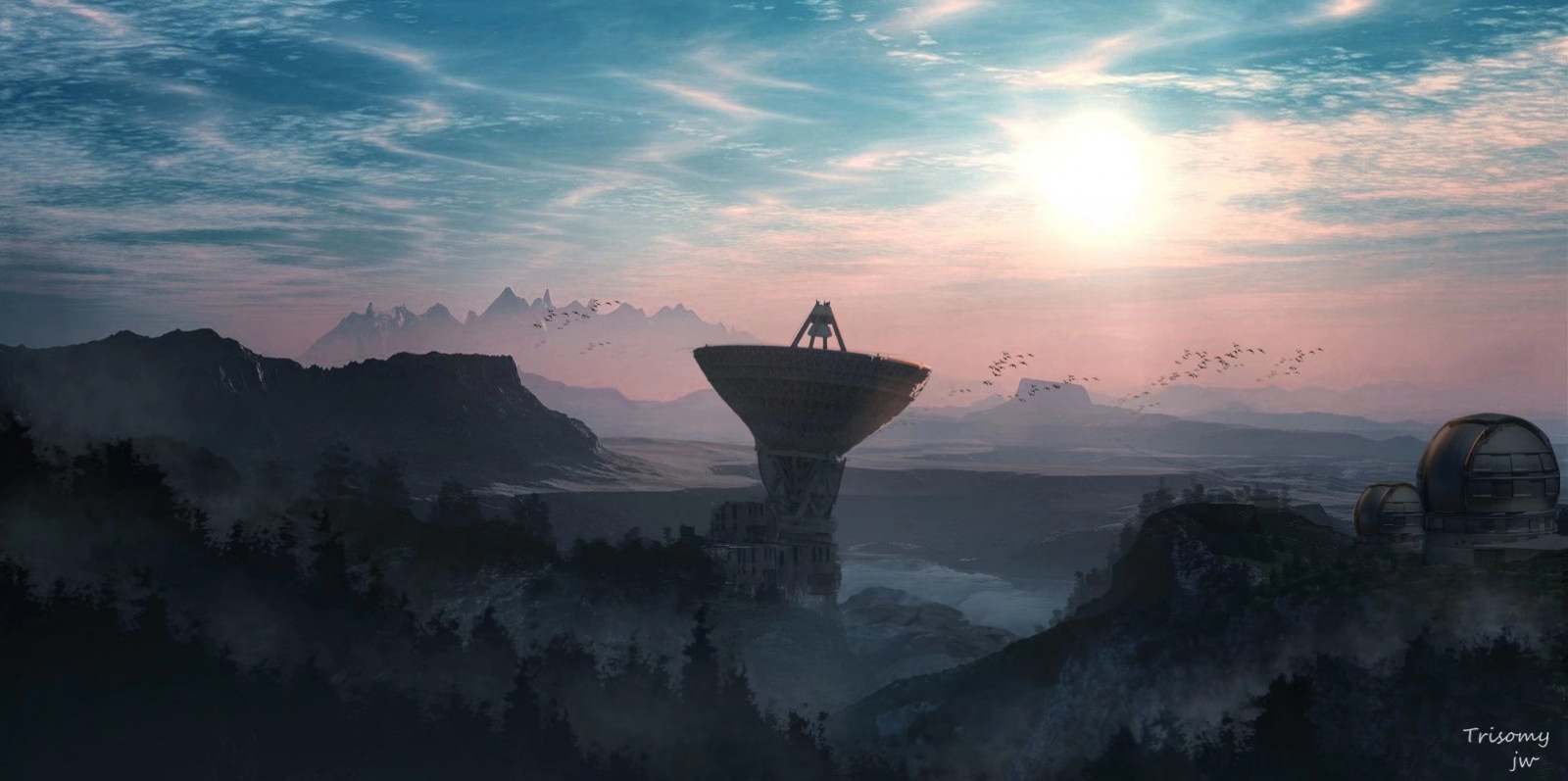 배경 화면 : 실루엣, moescape 1606x800 - Rivera - 1751617 - 배경 화면 - WallHere