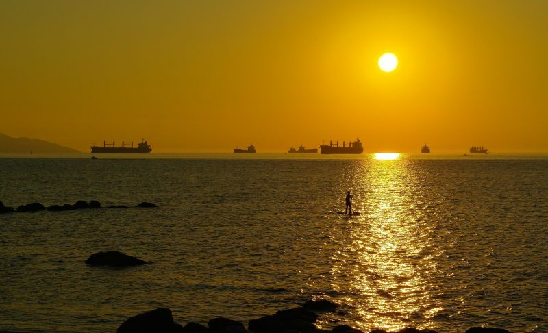 Sonnenlicht, Landschaft, Schiff, Sonnenuntergang, Meer, Bucht Sonnenlicht, Landschaft, Schiff, Sonnenuntergang, Meer, Bucht