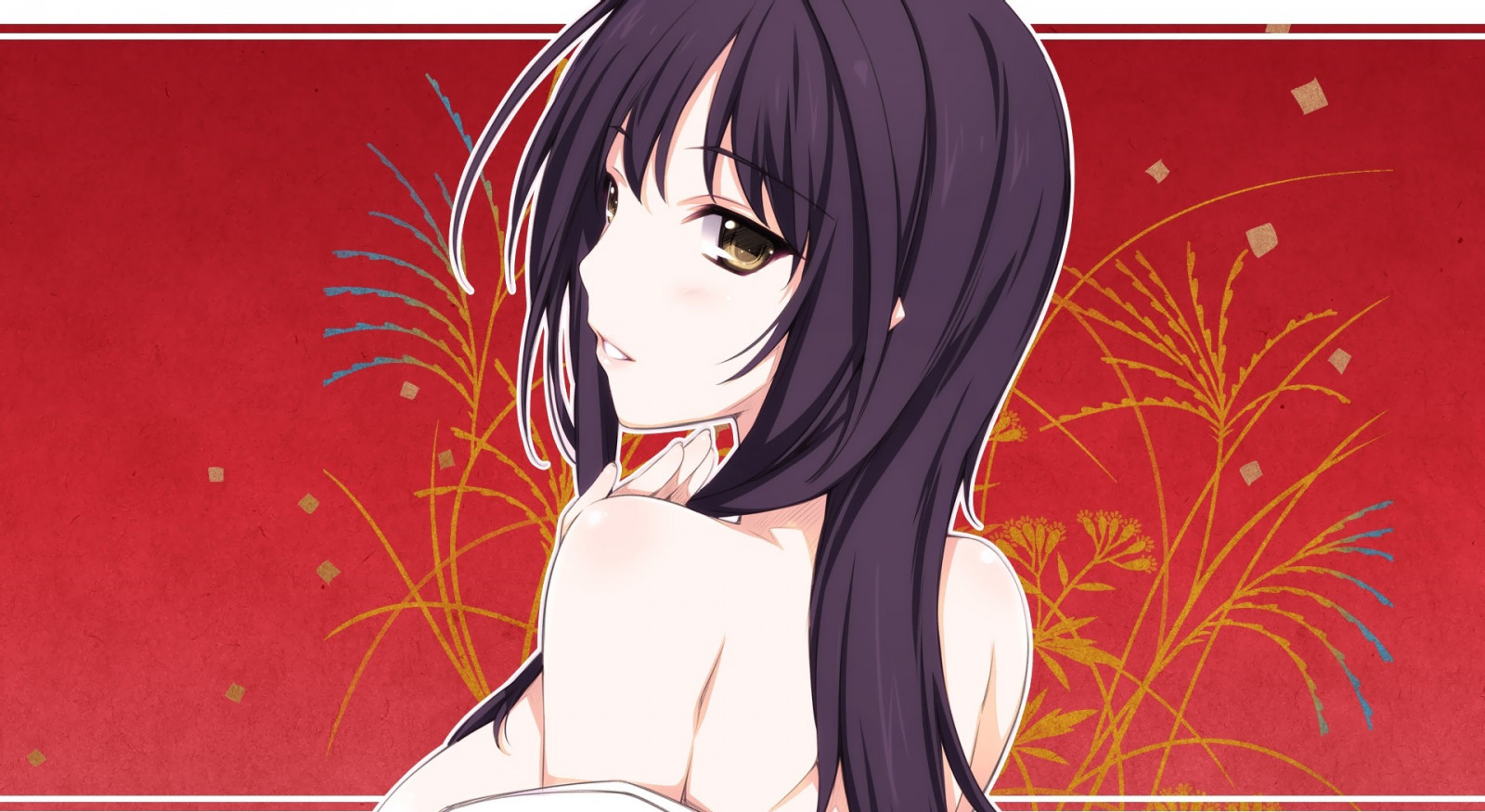 ilustrace, anime, anime dívky, kreslená pohádka, černé vlasy, Lovely x Cation 2, Iizumi Wakoto, mangaka