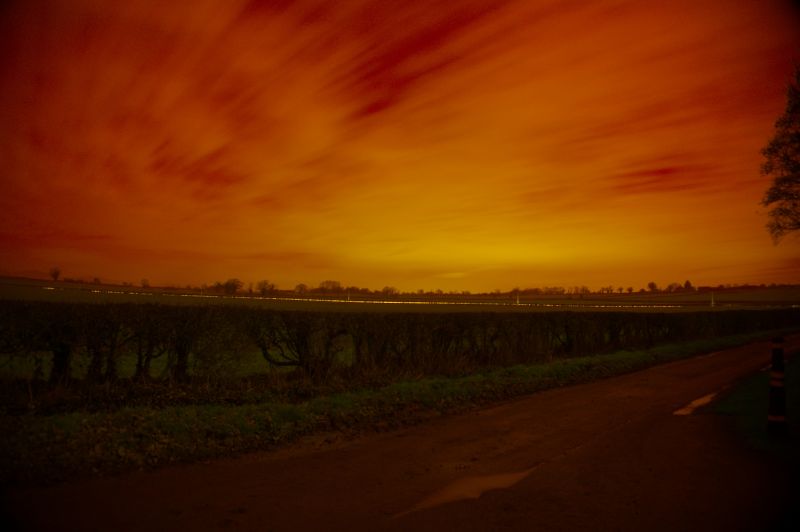 sunlight, landscape, sunset, sky, field, road sunlight, landscape, sunset, sky, field, road