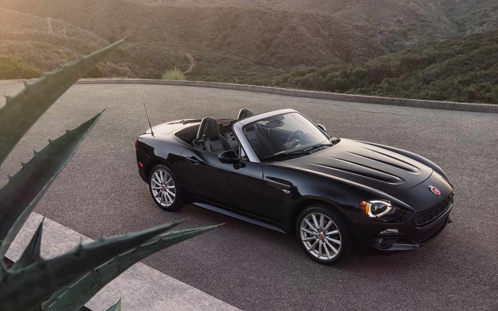 Wallpaper sports car, Convertible, performance car, Fiat 124, land