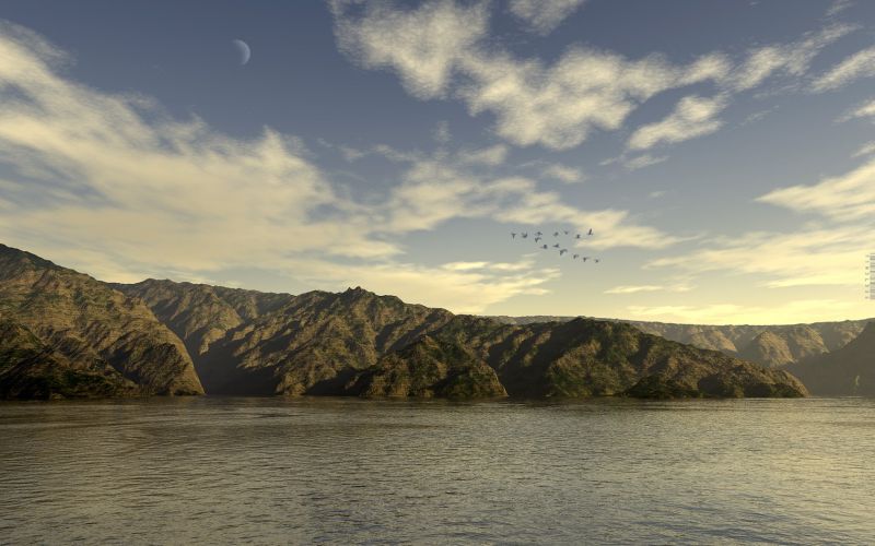 風景, 海, 湾, 湖, 日没, 岩 風景, 海, 湾, 湖, 日没, 岩