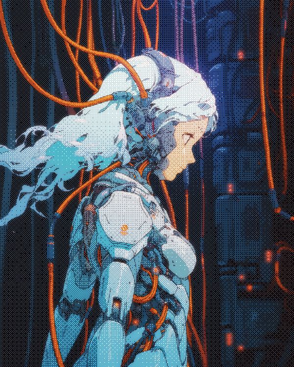 Marco Zagara,digital art,character design,cyberpunk,cyborg,futurism