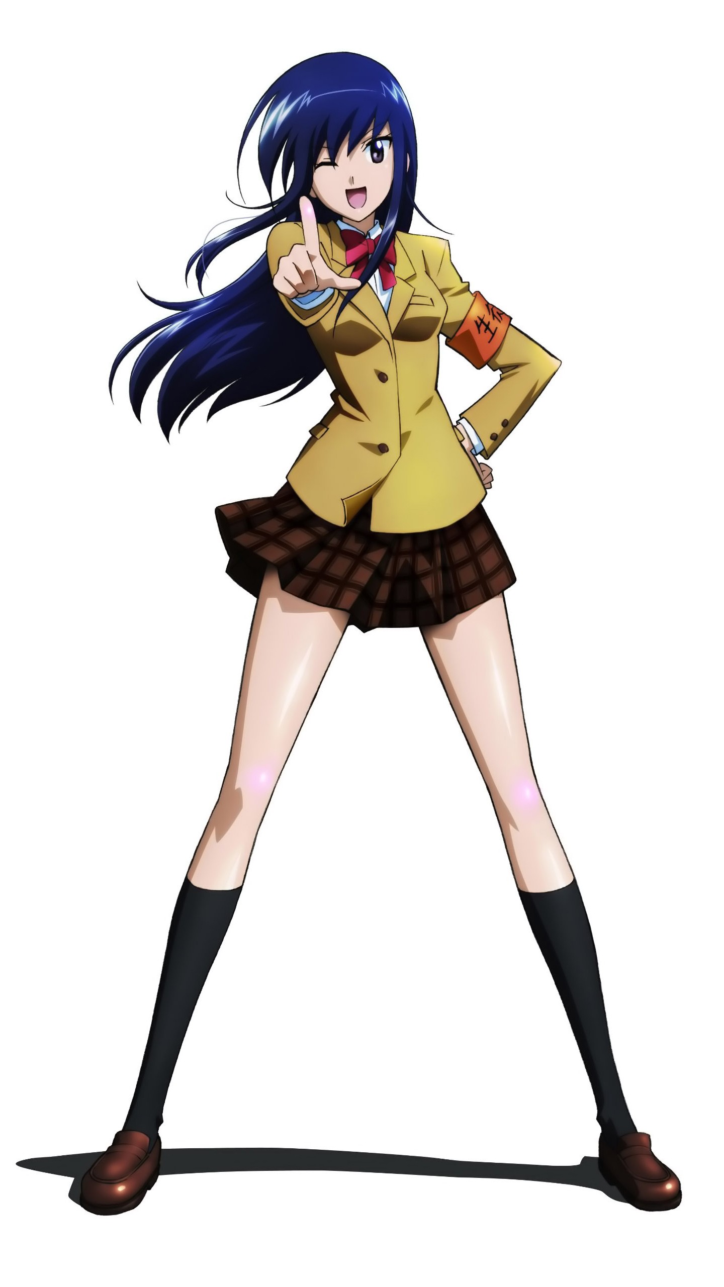 ilustrace, anime, kreslená pohádka, Seitokai Yakuindomo, Osoba, Amakusa Shino, kostým, mangaka