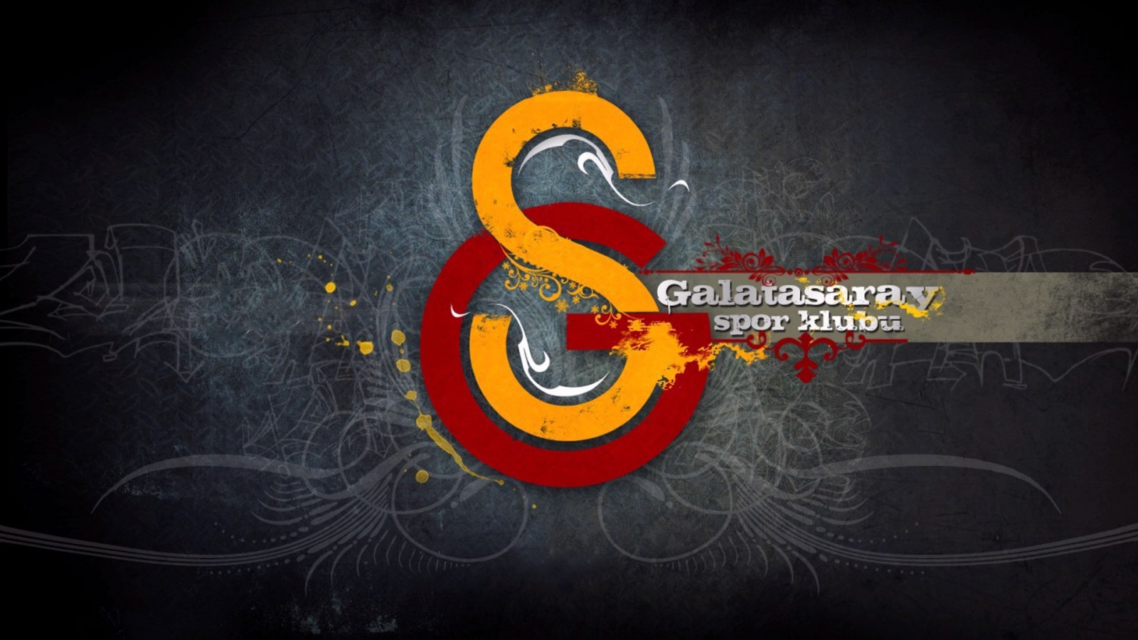 Masaüstü Illüstrasyon, Metin, logo, Sarı, daire, Galatasaray S K