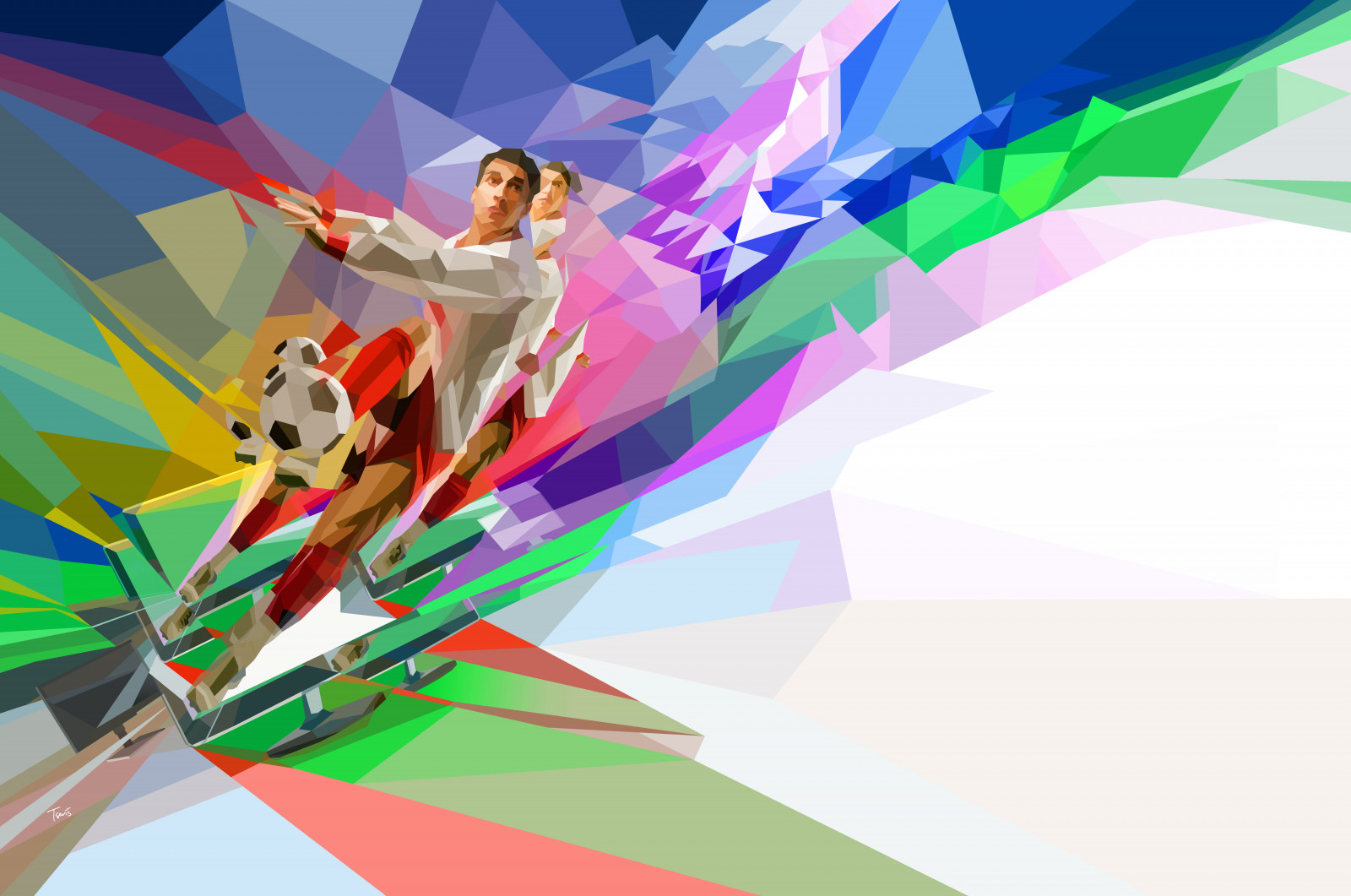 illustration, anime, grafisk design, fodbold, mosaik, kubisme, KUNST, sjovt, fodbold, rekreation, grafik, computer tapet, fiktiv karakter, grafisk design, photomosaic, visualdesign, tsevis, mosaicpicture, charistsevis, mosaicphotos, wwwtseviscom, tseviscom, mosaicimagesbytsevis, neocubism, gestalttheory, gestaltpsychology, futurim, spacetheory