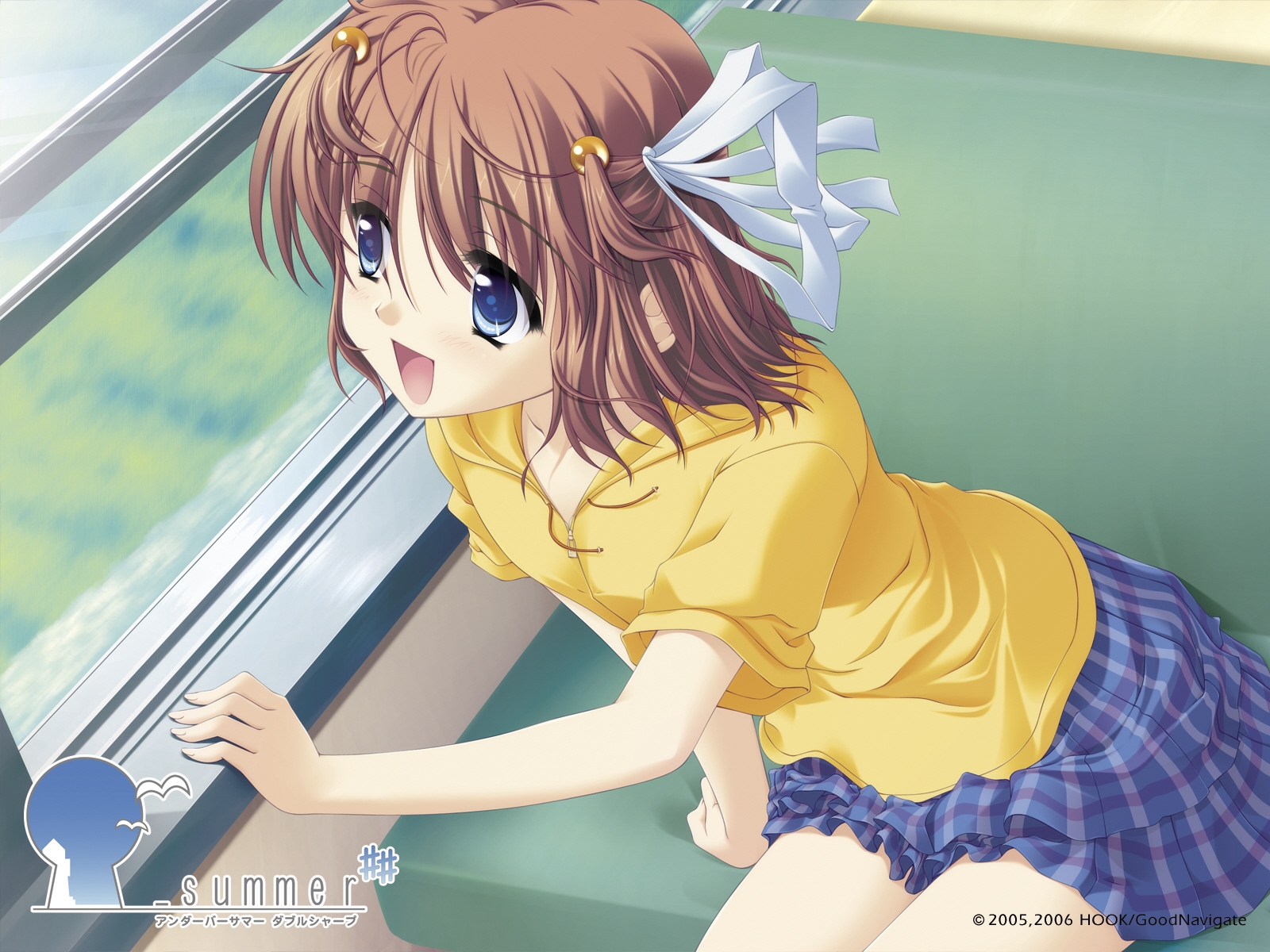 ilustrace, okno, anime, kreslená pohádka, černé vlasy, vlasy, Radost, pusa, dívka, mangaka, Kaizu sana