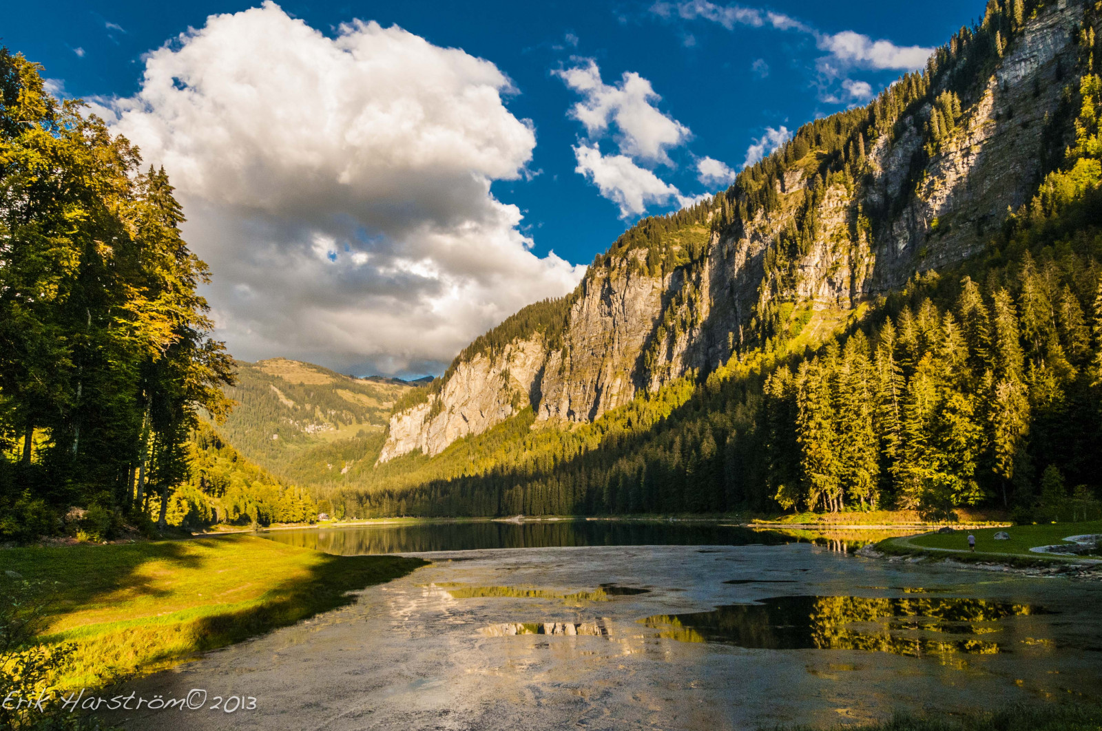 Frankreich, Lac, Septembre, Hautesavoie, 2011, Rhonealpes, Montriond, Fabuleuse
