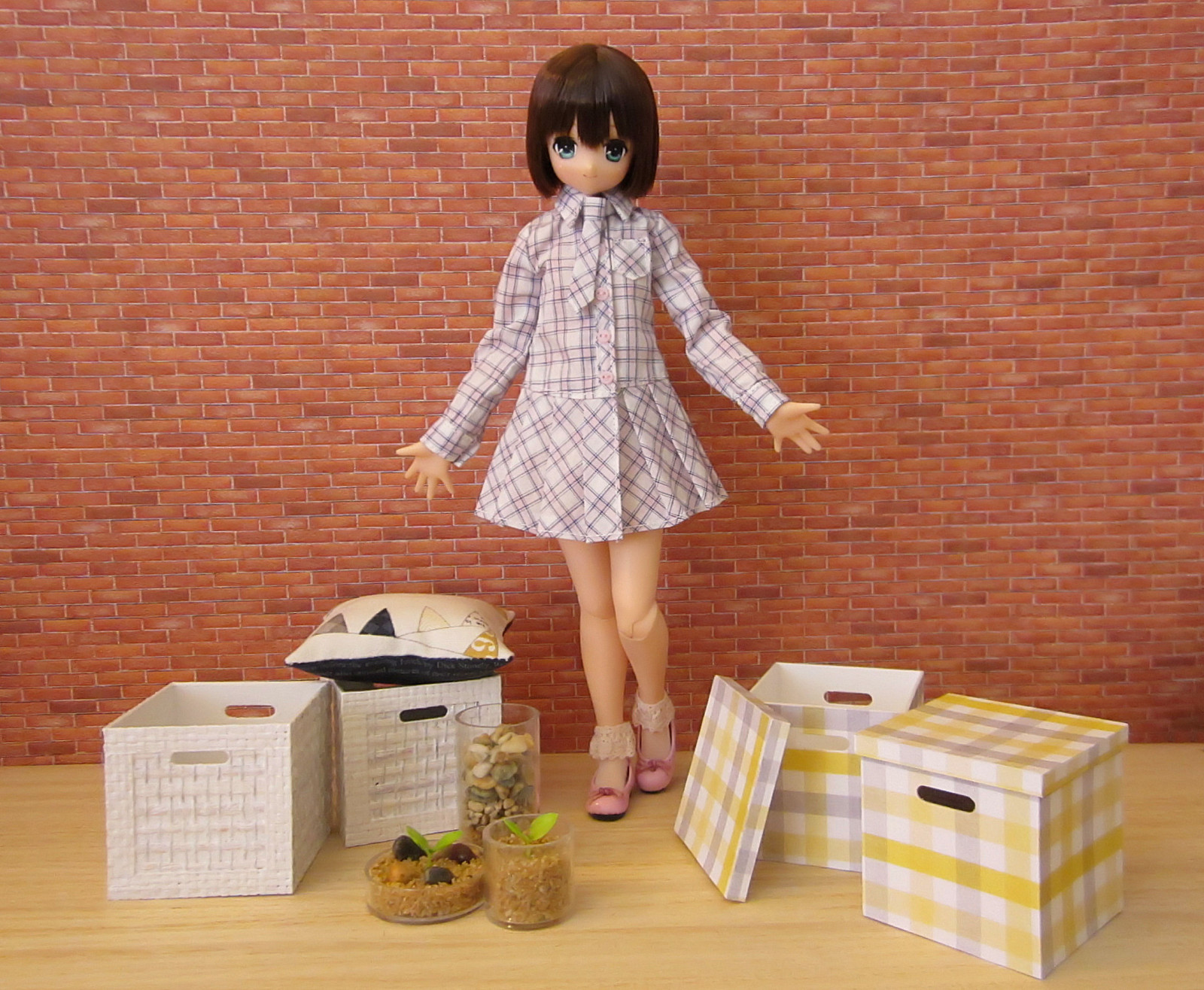 rostliny, panenka, Maya, polštář, třešňový koláč, Storagebins, Mwm, azon, pureneemo, Sahrasalamode, Sladkosti