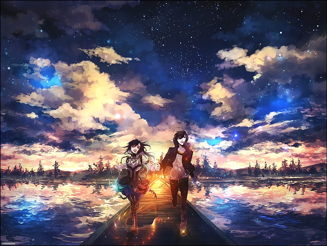 Sunlight Sky Manga Evening Computer Wallpaper Sunlight Sky Manga Evening Computer Wallpaper