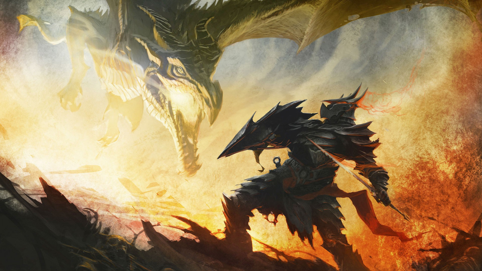 videohry, drak, The Elder Scrolls V Skyrim, mytologie, křídlo, Snímek obrazovky, 1920x1080 px, počítač tapeta, fiktivní postava