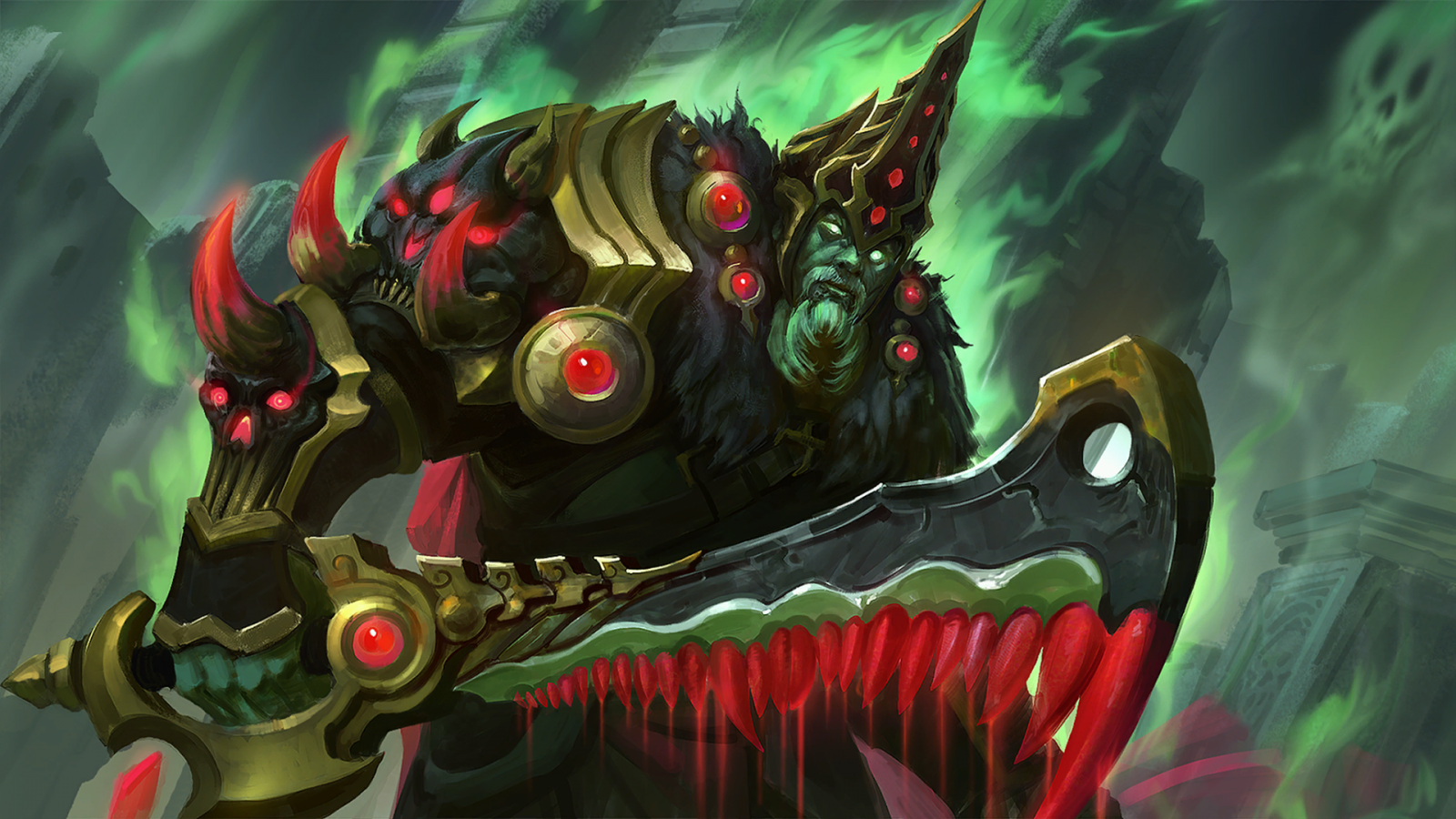 anime, DOTA 2, dzsungel, töltőképernyőn, screenshot, háttérképként, kitalált karakter