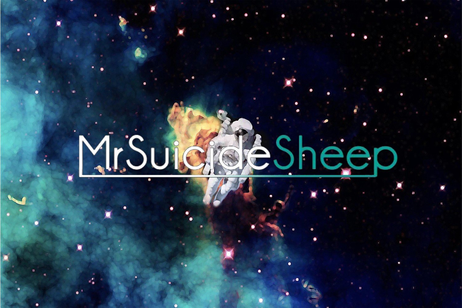 1500x1000 px, MrSuicideSheep, Musik-, Selbstmord, Universum