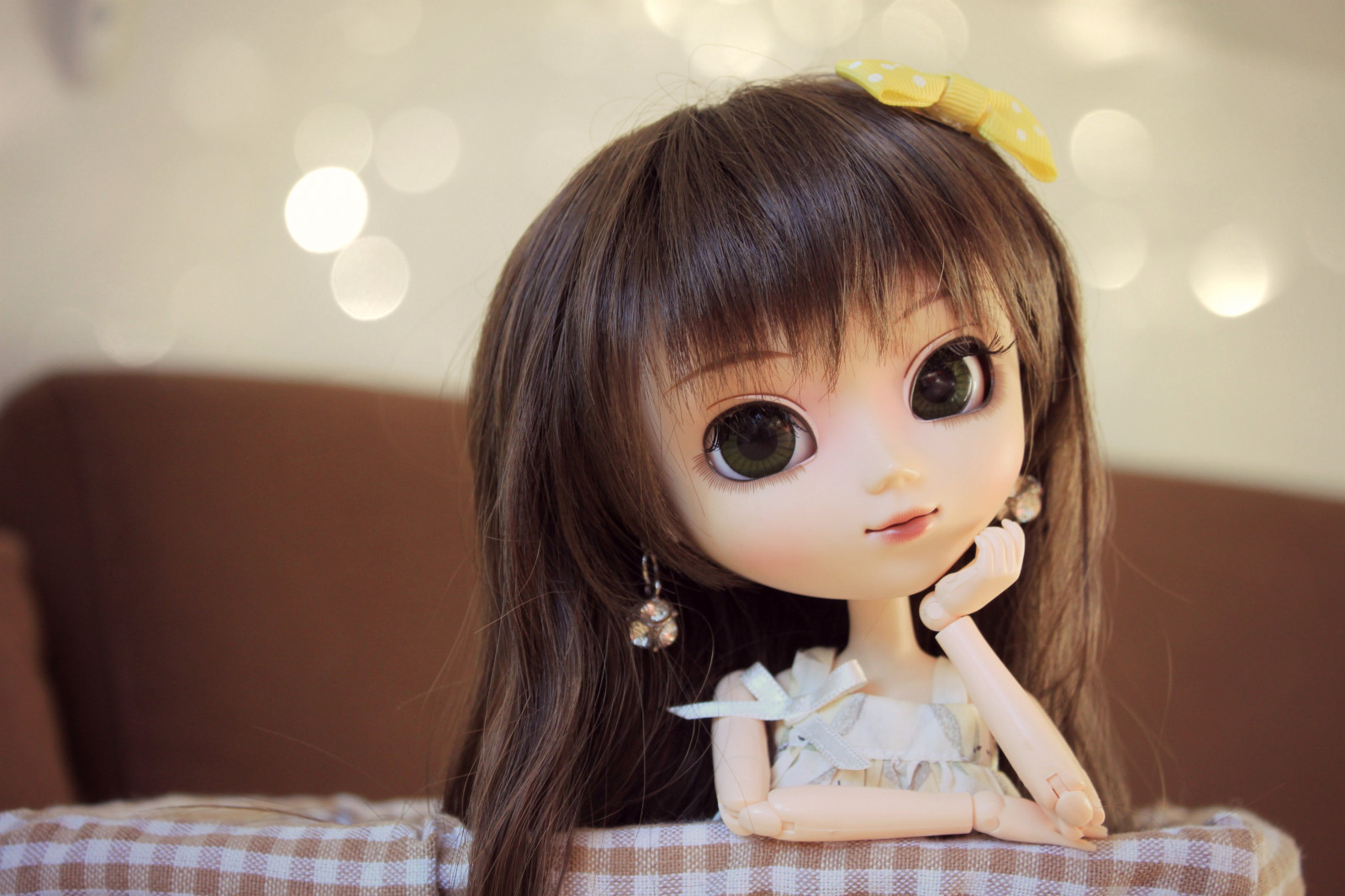 anime, kjole, Brun, hår, verden, jul, bokeh, Legetøj, lyserød, hud, dukke, tøj, hoved, blomst, pige, skønhed, øje, kiwi, frisure, blanche, planlægning, PULLIP, juni, leeke, sødme, organ, smag