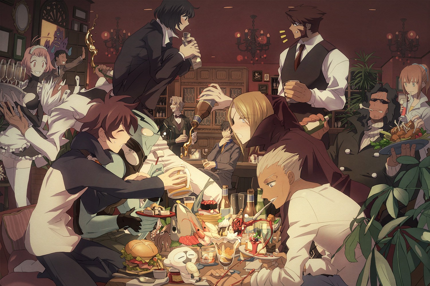 Get Wallpaper Kekkai sensen leonardo fanart Desktop Wallpaper