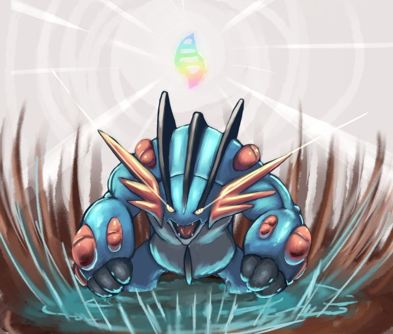 Pokemon,Swampert,2000x1700 px